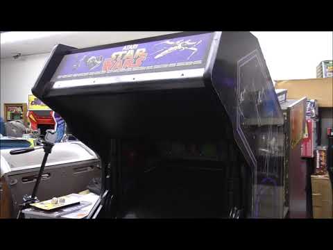 Should We Fix A 1983 Atari STAR WARS Arcade Game? Classic Color Vector Machine!