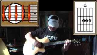 2-4-6-8 Motorway - The Tom Robinson Band - Acoustic Guitar Lesson - (easy)