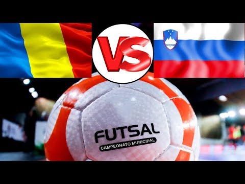 HD⚽ Romania VS Slovenia ⚽ Futsal EUROPE: World Cup - Qualification - Third stage