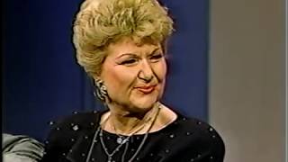 Marilyn Maye, Elliott Gould, Gianno Russo, Joe Franklin Show, 1990 TV