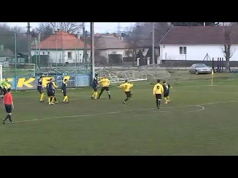 Bicske-Pusztavám megye I.o.foci 9-1 Csak a gólok!! 2016.02.28.