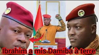 😱Ibrahim Traoré brise enfin le silence et adresse un message ferme à Damiba.