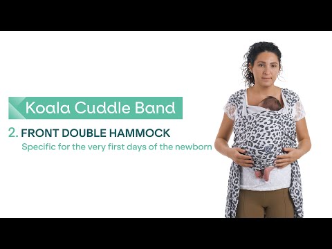🇬🇧 Tutorial Koala Cuddle Band 2 - Front Double Hammock