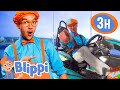 BLIPPI GO KART RACING More Blippi And Meekah Best Friend Adventures