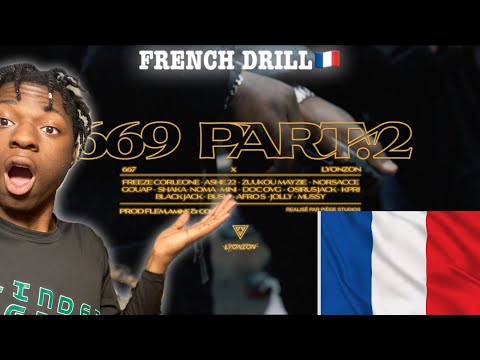 FRANCE ON TOP!! French Drill Reaction! 667 - 669 Part. 2 feat. Lyonzon #AmericanReacts #FrenchDrill