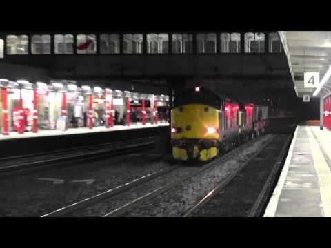 37608/37605 6k73 Sellafield - Crewe flasks,19th January 2015