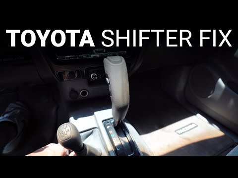 How To Fix Toyota Tacoma Shifter Slop!