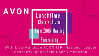 AVON Fundraising - Zoom Team Money Makers Meeting