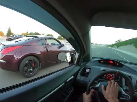 2008 Honda Civic Si vs 2006 Nissan 350z