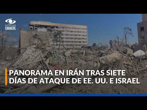 Tras siete días de guerra en Medio Oriente, Trump exigió rendición de Irán: aumentan bombardeos