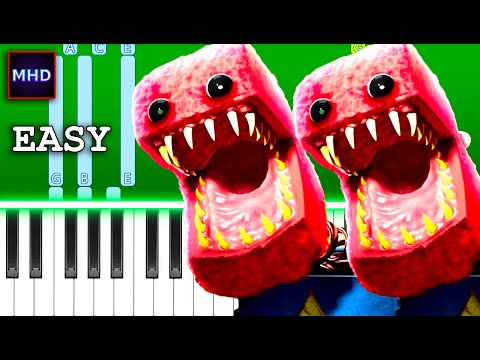 PROJECT PLAYTIME SONG - Devil in a Box (Boxy Boo SFM) - Piano Tutorial [EASY]