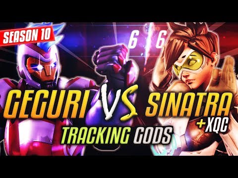 Geguri's PRO Tracking VS Sinatra's God Tracking + XQC [S10]