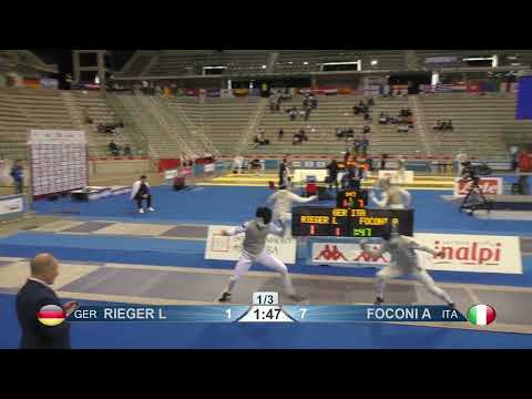 2023 134 T64 01 M F Individual Torino ITA GP BLUE FOCONI ITA vs RIEGER GER