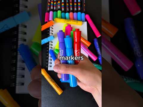 Drawing, But with Scented Markers… (#shorts)