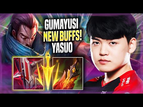 GUMAYUSI TRIES YASUO WITH NEW BUFFS! - T1 Gumayusi Plays Yasuo ADC vs Samira! | Season 2022