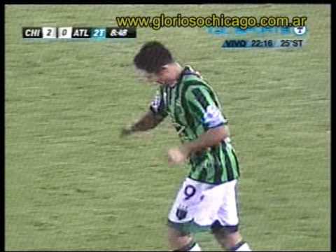 Gol de Gigena vs Atlanta 4-0 fecha 17 1ºB 08/09