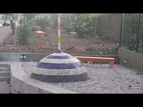 Mostrando o jardim da fontinha. ( cidade catu Bahia. )