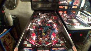 Johnny Mnemonic Pinball Machine I Am The Powerdown Master, apparently!!!
