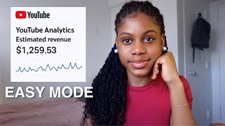 I Made $1,259.53 in One Month on YouTube Adsense - Here’s How You Can Too