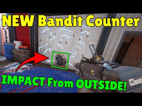 NEW Trick To Destroy Battery's From Outside Using Zofia - Rainbow Six Siege Crimson Heist