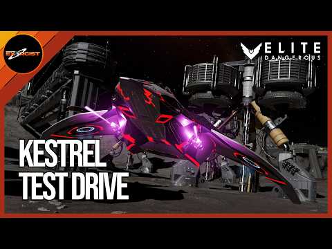 EARLY ACCESS First FIGHT with the Kestrel Mk2 in Elite Dangerous