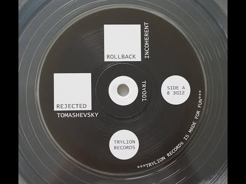 Tomashevsky - Rejected (Trylion Records | 2022) (Vinyl Record)