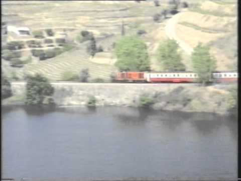CP 1400 Class in the Douro Valley.mpg