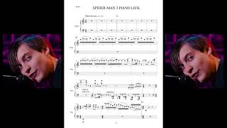 Cover art for Spider-man 3 paino lick