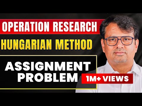 Assignment Problem | Hungarian Method | Example of Assignment Problem