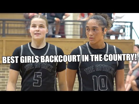 BEST BACKCOURT IN THE COUNTRY!! 5-Star Guards Chloe Johnson and Jenica Lewis!