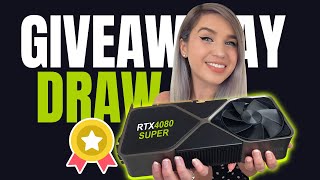 Who Wins The RTX 4080 Super?? Giveaway Draw Stream + How was GTC DC?
