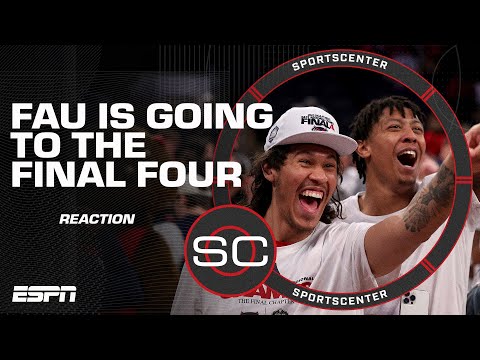 🚨 FAU TO THE FINAL FOUR 🚨 Sean Farnham details the No. 9 seed's 'crisp' execution | SportsCenter