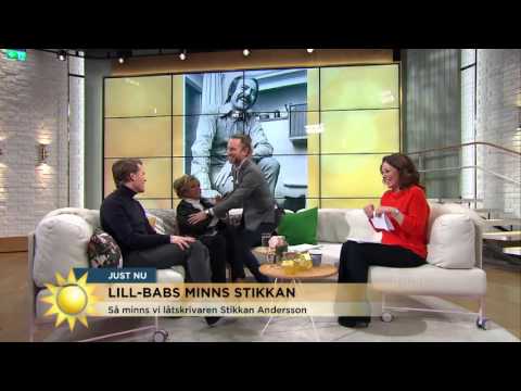 Vänta nu Peter Jihde, vad gör du med Lill-Babs?! - Nyhetsmorgon (TV4)
