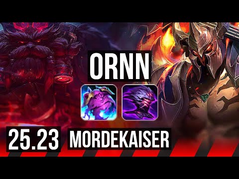 ORNN vs MORDEKAISER (TOP) | 5/2/12 | EUW Master | 25.23