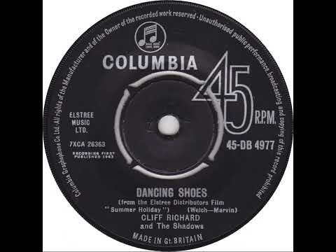 UK New Entry 1963 (39b) Cliff Richard & The Shadows - Dancing Shoes
