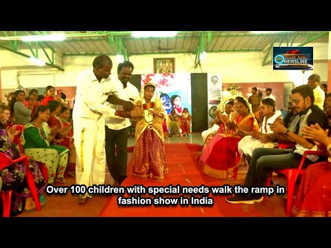 Over 100 children with special needs walk the ramp in fashion show in India