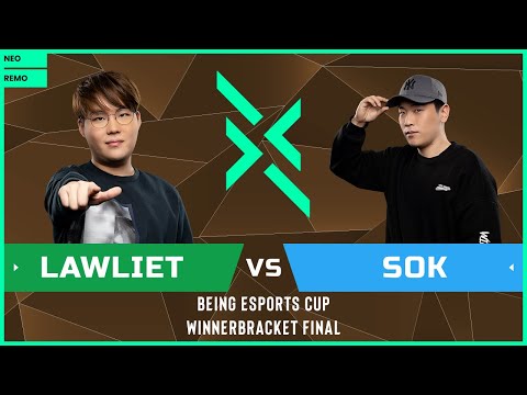 WC3 - Being Esports Cup - WB Final: [NE] LawLiet vs. Sok [HU]