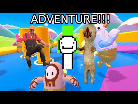 Adventures of Engineer Gaming and SCP 173 | Human Fall Flat