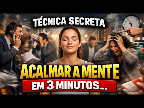 Como Acalmar a Mente em 3 Minutos e Eliminar a Ansiedade”