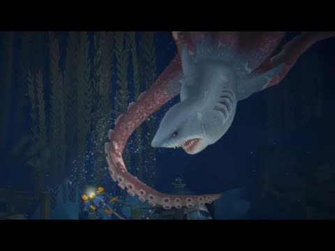 DAVE THE DIVER: Lusca/Sharktopus Boss Fight