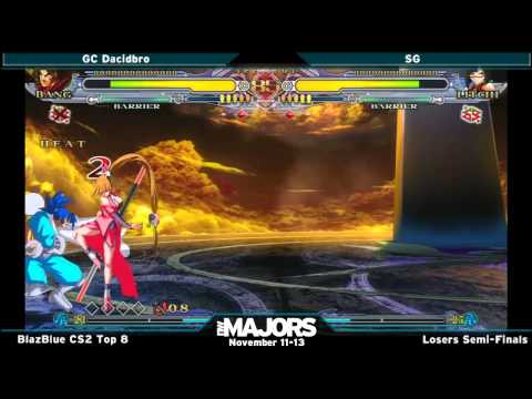 Northwest Majors Top 8 BlazBlue Continuum Shift 2   GC Dacidbro vs SG