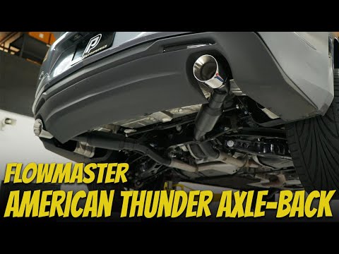 2016-2023 Camaro 2.0 - Flowmaster American Thunder Axle-Back Exhaust - Installation