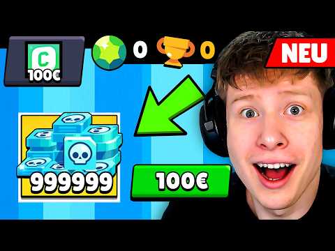 I'm starting from scratch in Brawl Stars (with a €100 budget...)💶💶💶