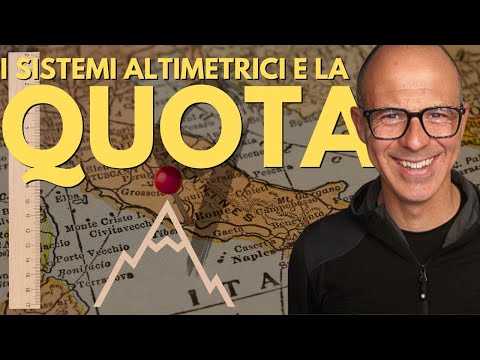 Sistemi di Riferimento EP09 - La quota ed i Sistemi di Riferimento altimetrici (locali)