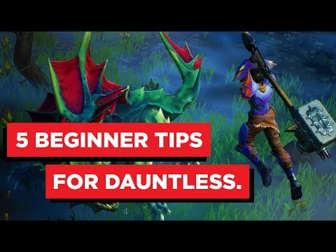 5 Beginner Tips for Dauntless - Beginners Guide