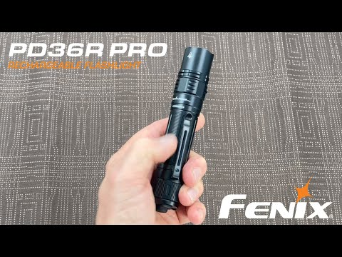 Огляд товару - Ліхтар ручний Fenix PD36R Pro