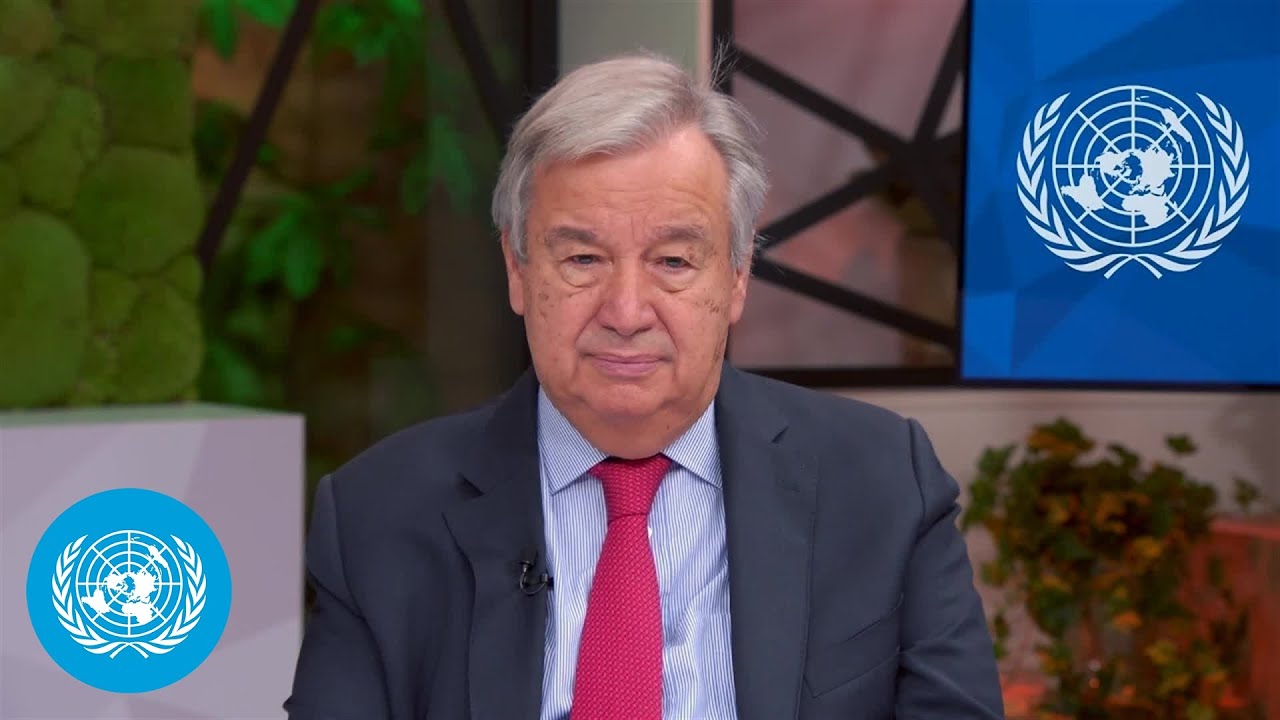 International Day for Disaster Risk Reduction 2022 - UN Chief message | United Nations