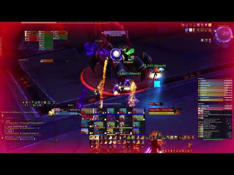 Prophet Skitra  Ny'alotha Raid Mythic Guild Epic Wipe - Ragnaros holy paladin pov