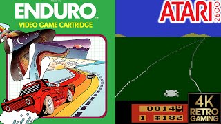 Enduro Atari 2600 4k Gameplay