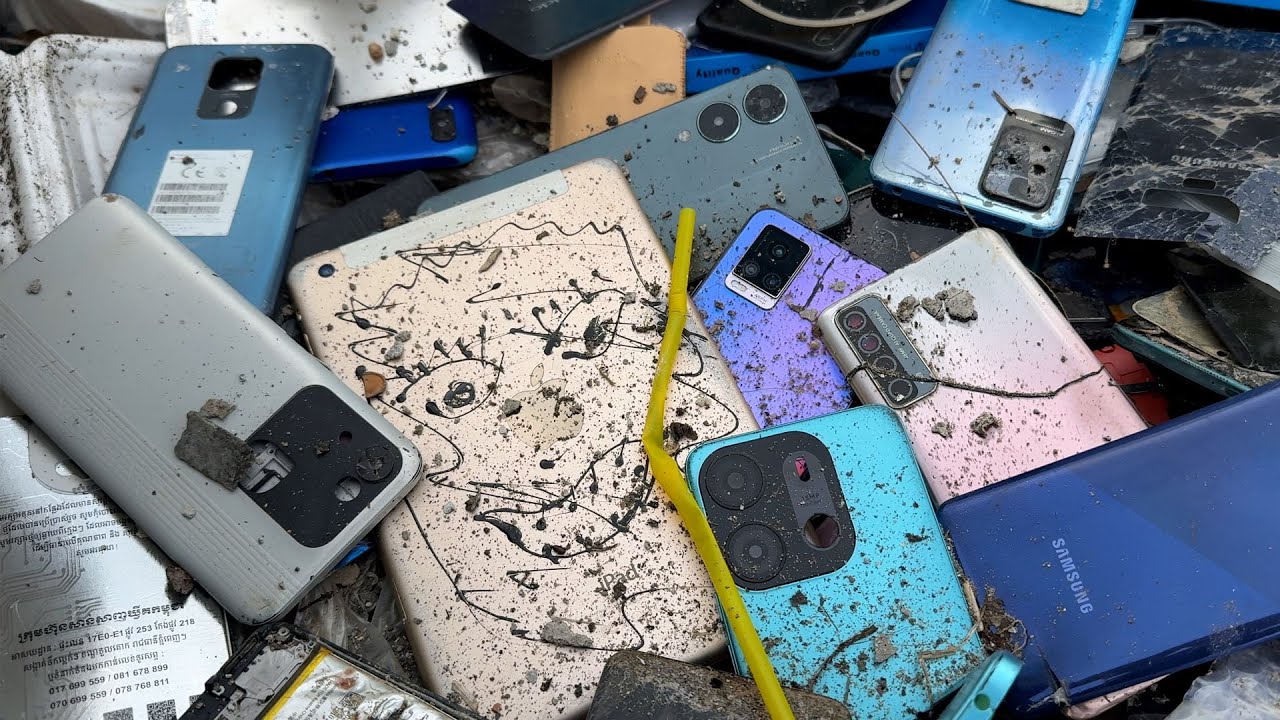 😜Great! i Found iPad mini, Many Broken Phones & More! | How To Restore Destroyed Phone
